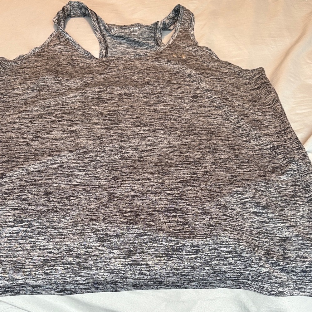 Under Armour Women's Heathered Gray Tank Top